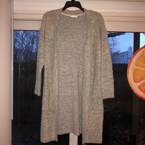 Soft and cozy long cardigan